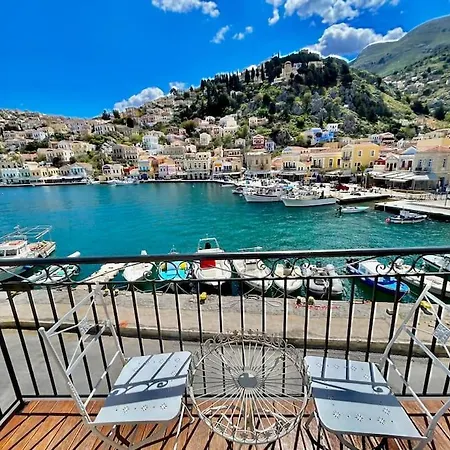 Nikolakis, Seafront- Harbor View * Symi